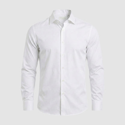 Chemise Infroissable à Coupe Ajustée