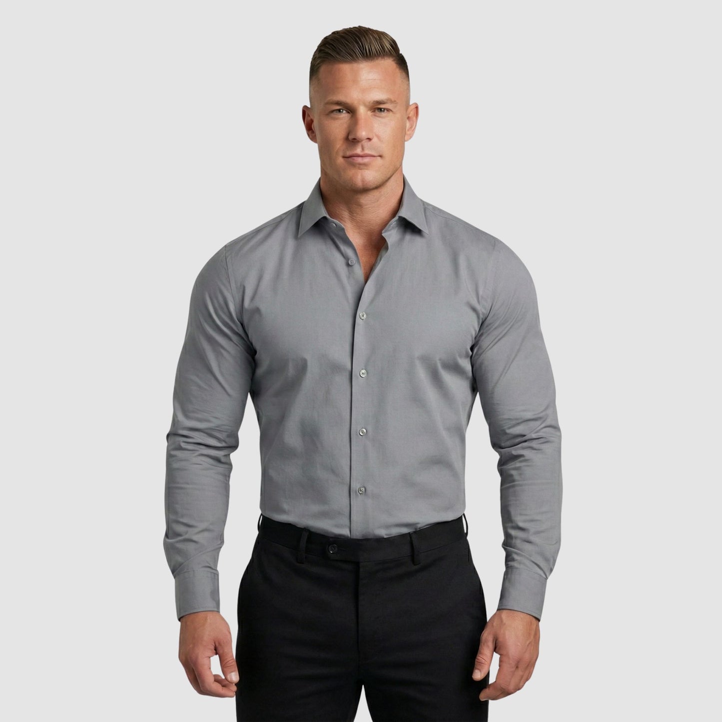 Chemise Infroissable à Coupe Ajustée