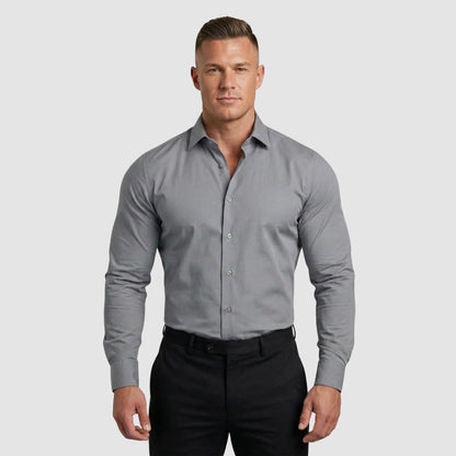 Chemise Infroissable à Coupe Ajustée